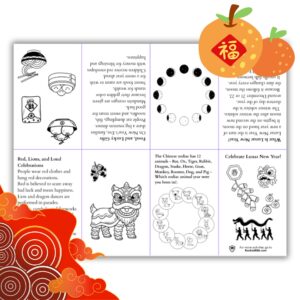 Lunar New Year Mini Book Printable