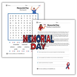 Memorial Day Printable