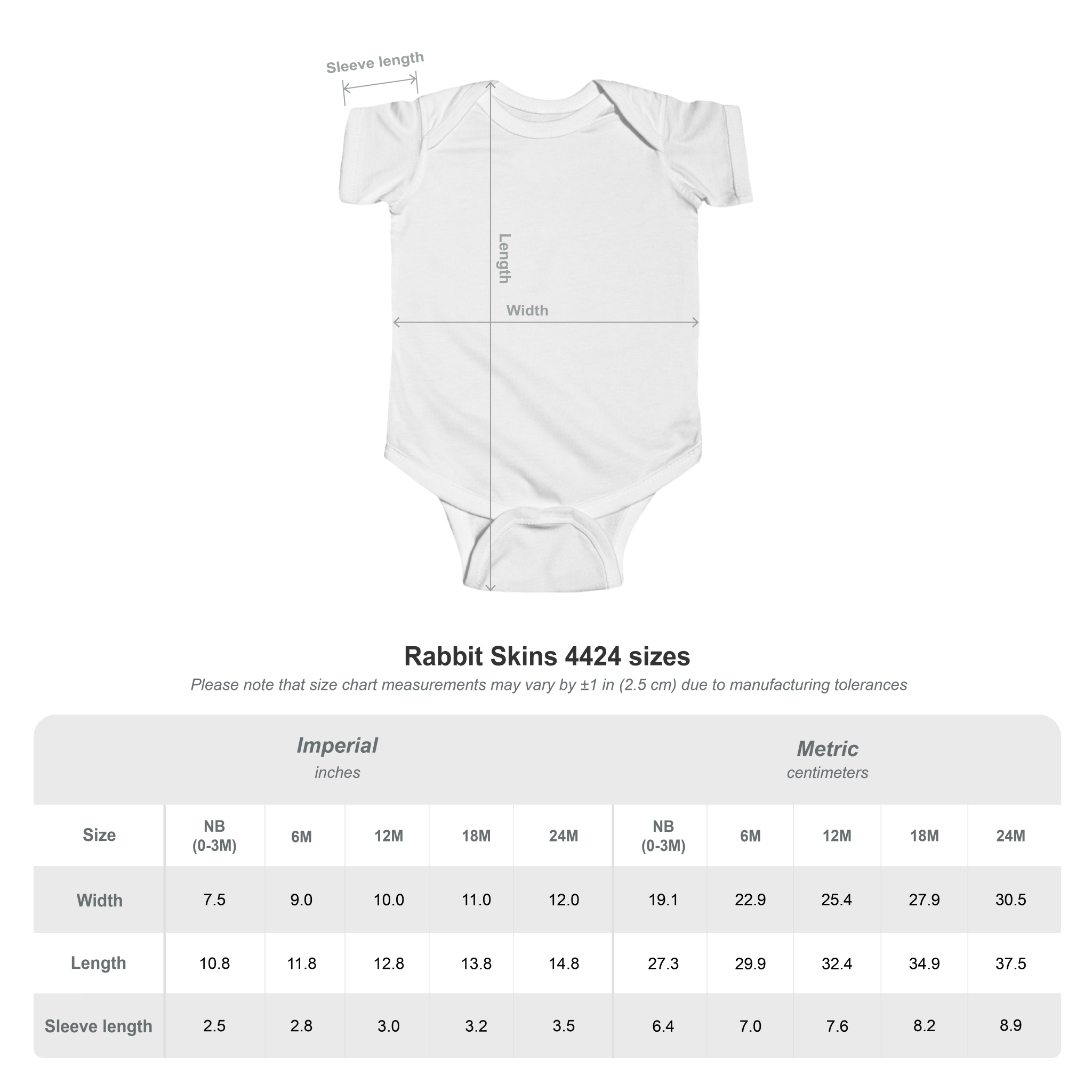 Rookie Baby Onesie (Baby Blue) - Image 3