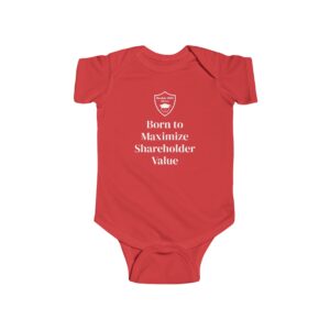 Shareholder Value Baby Onesie