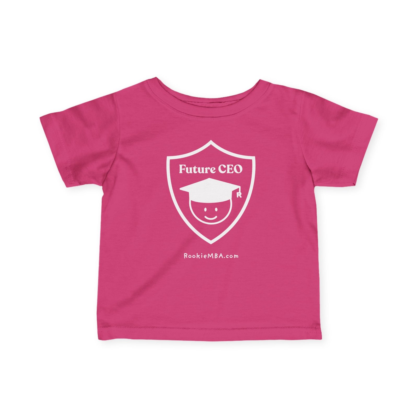 Future CEO Infant T-shirt (Pink)