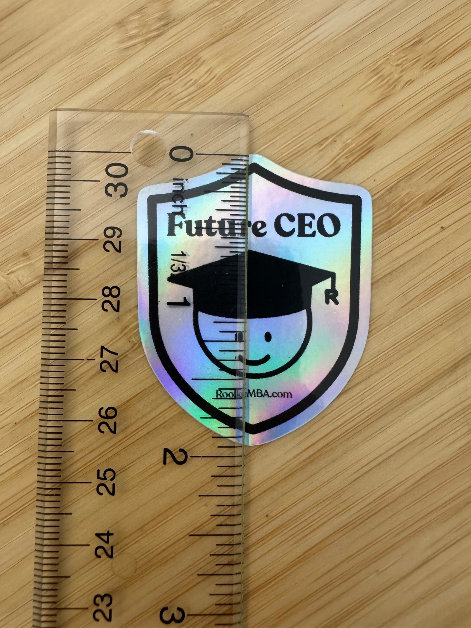 Future CEO Holographic Sticker (Pack of 5) - Image 2