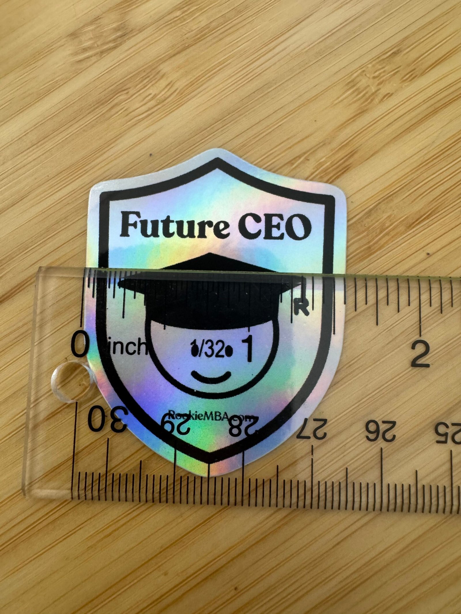 Future CEO Holographic Sticker (Pack of 5) - Image 3