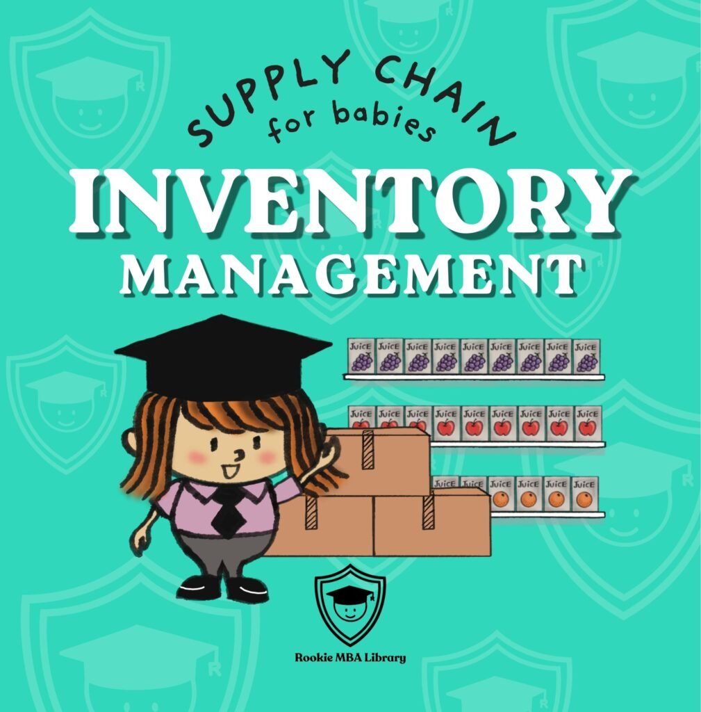 Rookie MBA Supply Chain for Babies paperback book